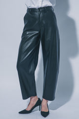 PU BARREL PANT