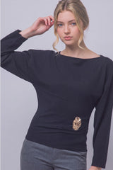 DOLMAN BOAT SWEATER
