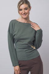 DOLMAN BOAT SWEATER