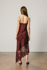 MIDNIGHT - LACE DETAIL DRESS