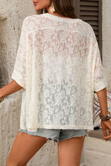 LACE OVERSIZE TEE