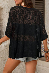 LACE OVERSIZE TEE