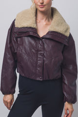 SHERPA - COLLAR BOMER JACKET