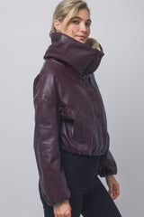 SHERPA - COLLAR BOMER JACKET
