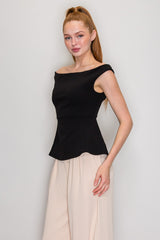 PEPLUM TANK TOP