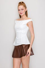 PEPLUM TANK TOP