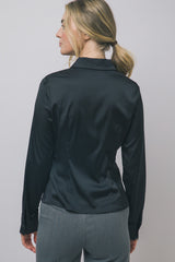 SATIN CORSETTE BLOUSE