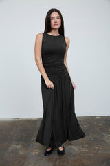 LUX - DROP WAIST TANK MAXI DRESS
