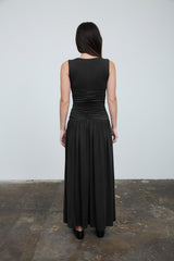 LUX - DROP WAIST TANK MAXI DRESS