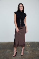 PREMIUM SHORT SLEEVE BUTTON TOP