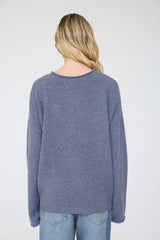 HENLEY OVERSIZED SWEATER
