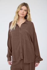 VANESSA - CRINKLE SHIRT