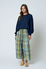 WAFFLE KNIT OVERSIZE SWEATER