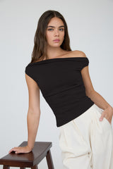 OFF SHOULDER ITY TOP