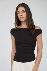 OFF SHOULDER ITY TOP