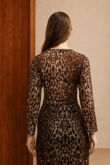 LUNA - MESH LEO CARDIGAN