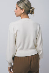 GOLD BUTTON CARDIGAN