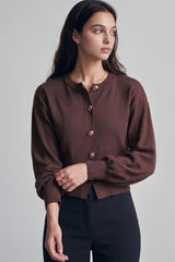 GOLD BUTTON CARDIGAN