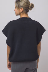 KNIT OVERSIZE VEST