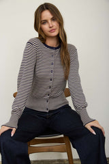 STRIPE CARDIGAN