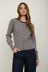STRIPE CARDIGAN