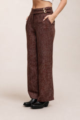 ARIZONA - TWEED BUCKLE PANT