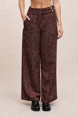 ARIZONA - TWEED BUCKLE PANT