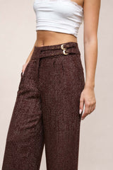 ARIZONA - TWEED BUCKLE PANT