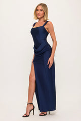SHAKIRA - SATIN STRETCH DRESS