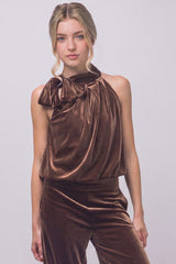 VELVET - BUBBLE MOCK TOP