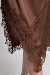 CASSIE - PRINCESS SATIN DRESS
