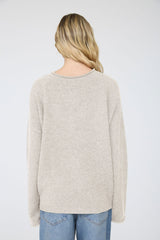 HENLEY OVERSIZED SWEATER