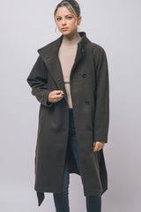 FUNNEL NECK 3/4 COAT