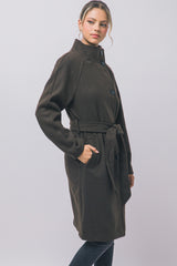 FUNNEL NECK 3/4 COAT