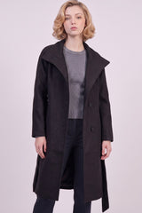 FUNNEL NECK 3/4 COAT