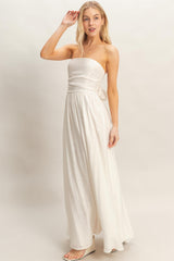 SIENNA - SMOCK TUBE TIE DRESS