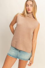 CHUNKY TURTLE NECK SWEATER