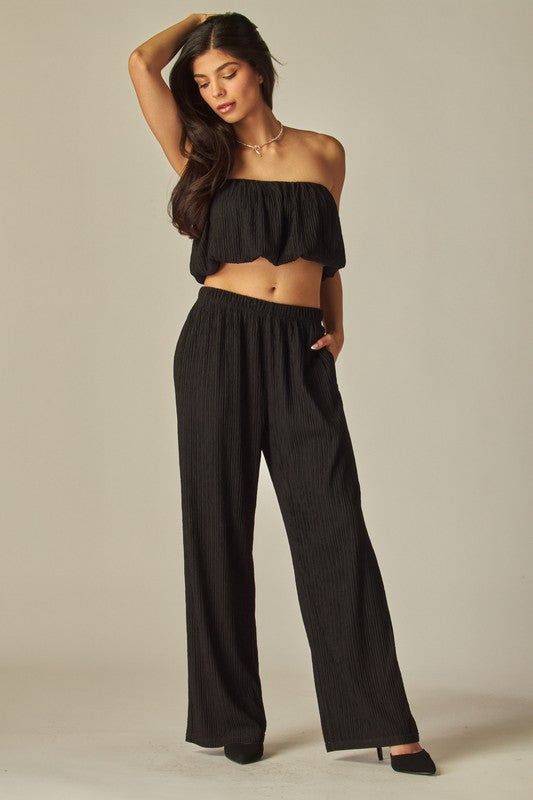 LEE - CRINKLE KNIT PANT