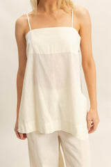 KATRINA - CAMI TUNIC WITH BUTTONS