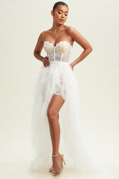 【BAU by Bride And You】SAYLOR Chiffon tulip long dress Dresses – Page 3 – Tolani