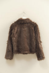 FAUX FUR JACKET