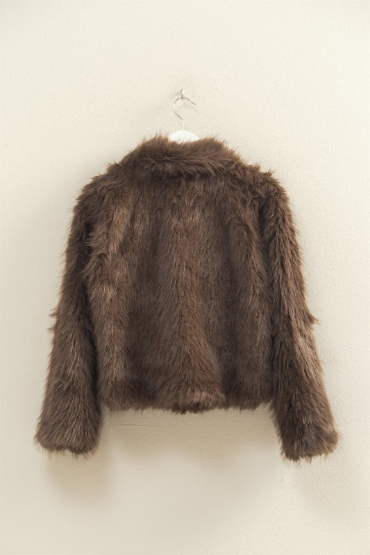 FAUX FUR JACKET