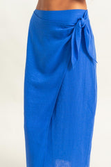 SORRENTO - WRAP MIDI SKIRT