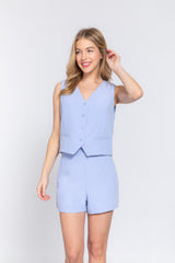 SET - LINED VEST