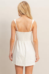 SACARLET - TRENDING FRONT MINI DRESS