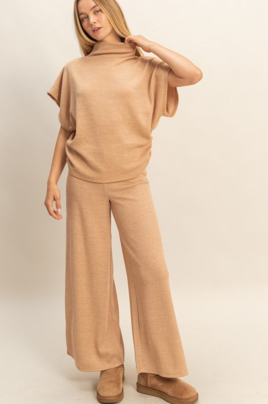 ALIA 2 - KNIT WIDE LEG PANT