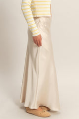SIENNA - MAXI SATIN SKIRT