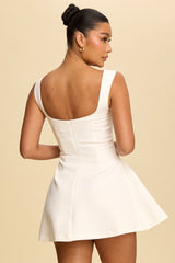 KENDAL - SQUARE NECK FLARE DRESS