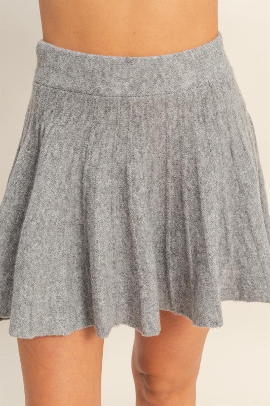 GIULIA - KNIT FLARE SKIRT