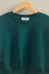 CROP CREW SWEATSHIRT